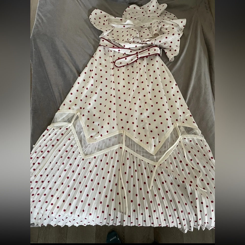 Self Portrait Polka Dot Dress Size 12